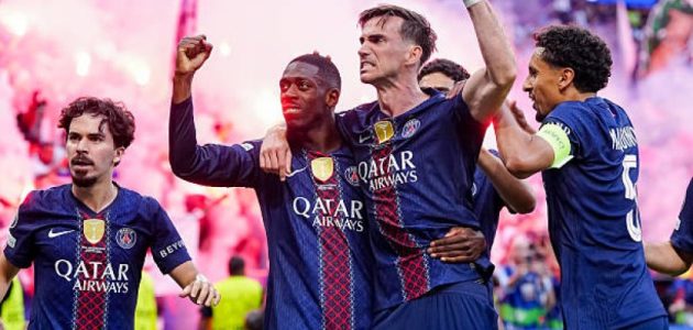 باريس سان جيرمان يعادل رقم برشلونة التاريخي في دوري الأبطال